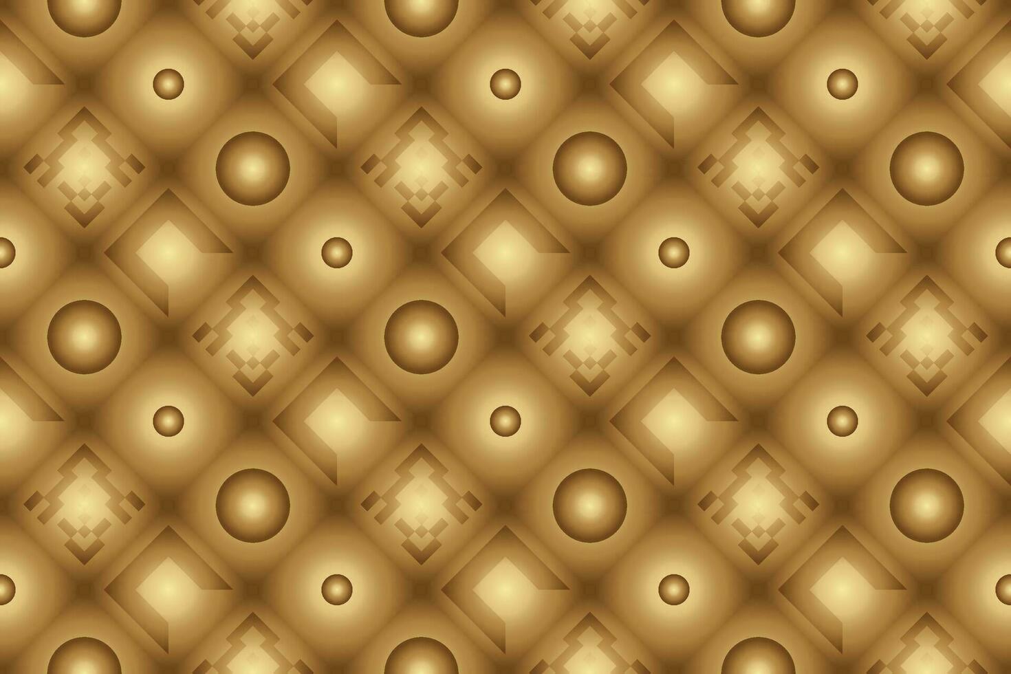 abstract seamless pattern with gold color vector