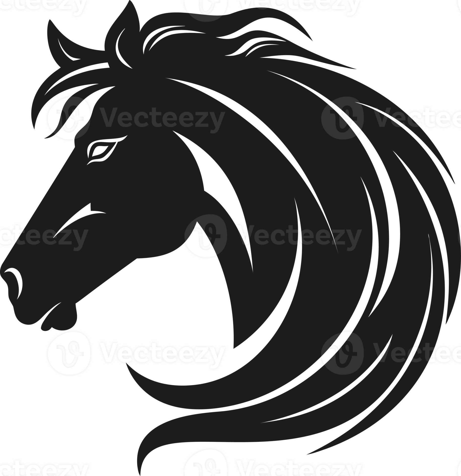 Horse icon black 29127458 PNG