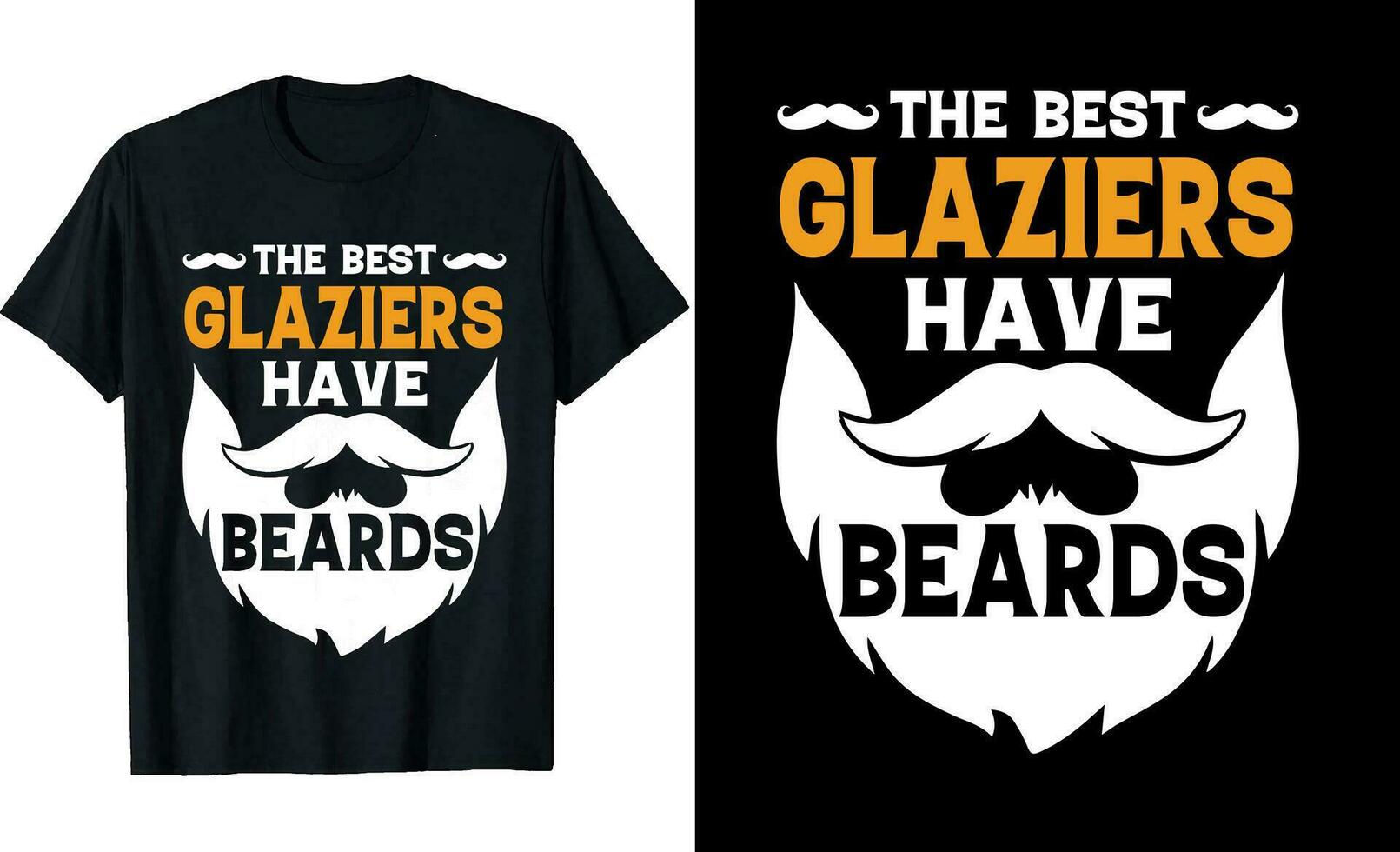 mejor vidrieros tener barbas gracioso vidrieros largo manga camiseta o vidrieros t camisa diseño o barbas camiseta diseño vector