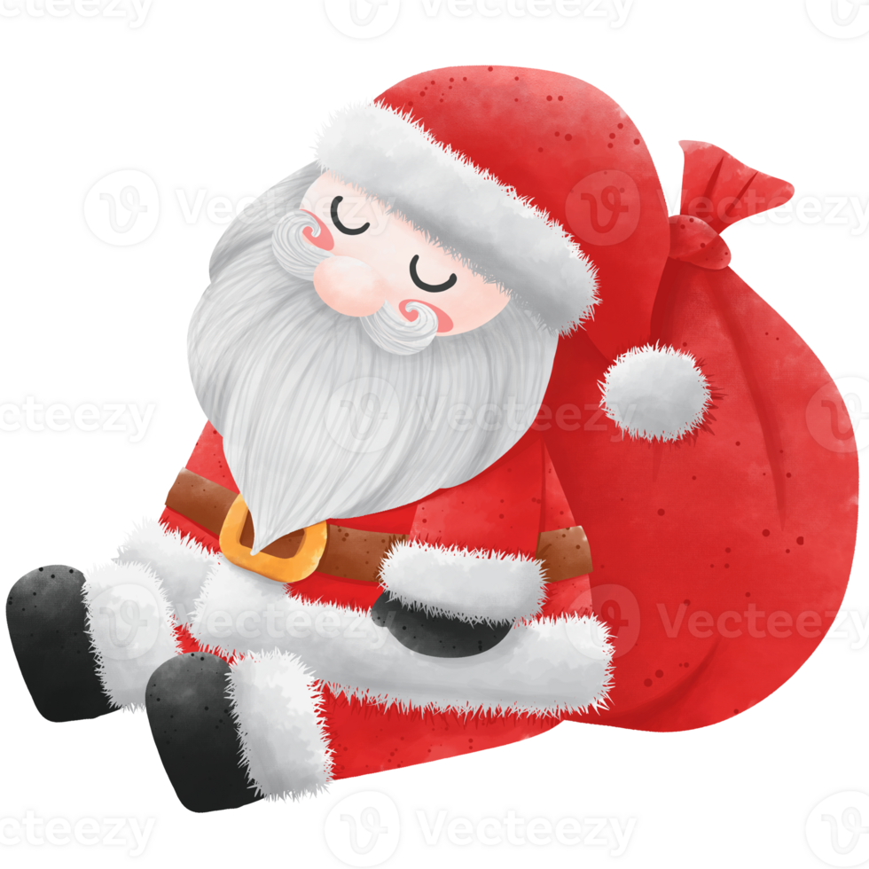 Christmas santa claus character png