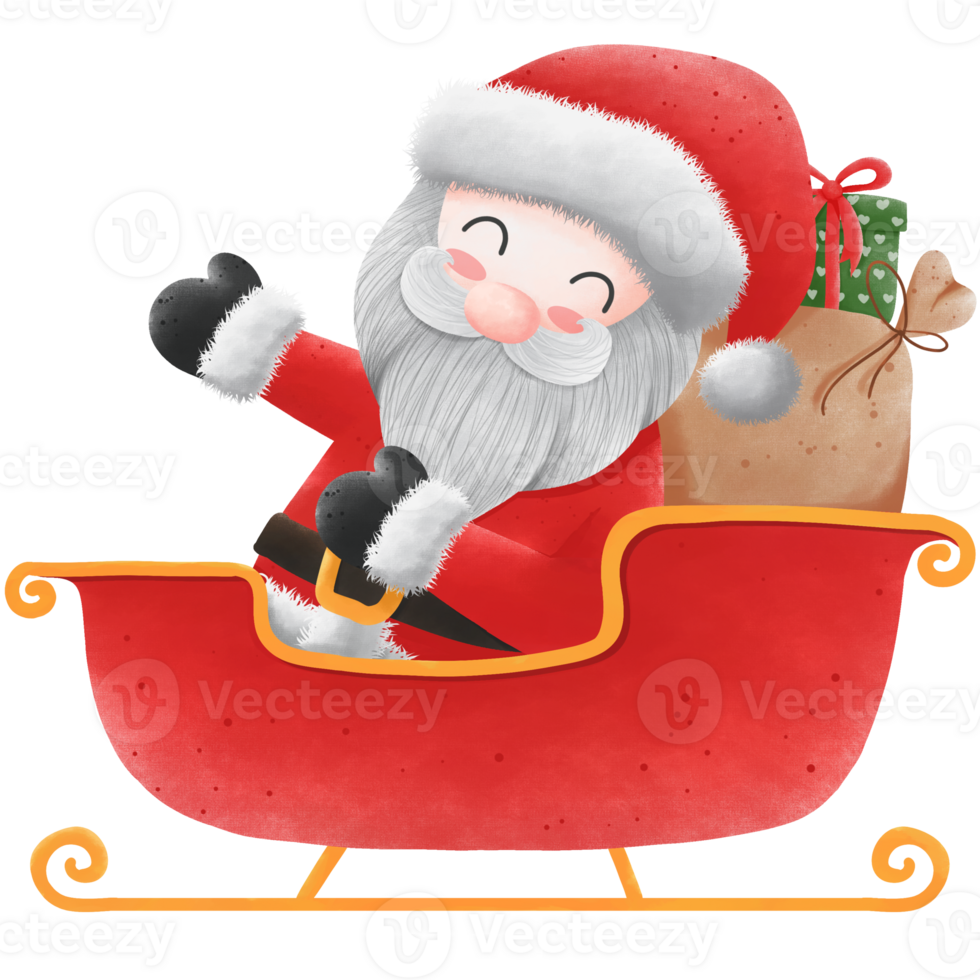 Christmas santa claus character png