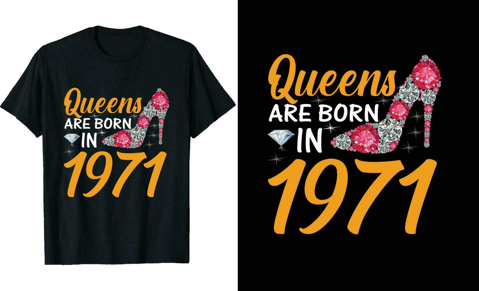 Queens are born in or Birthday t shirt design or typography tshirt design or birthday quotes or poster design or birthday vector or Dimond t shirt design