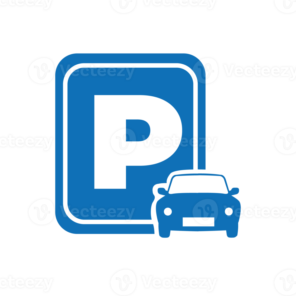 Parkplatz Zeichen, Illustration png