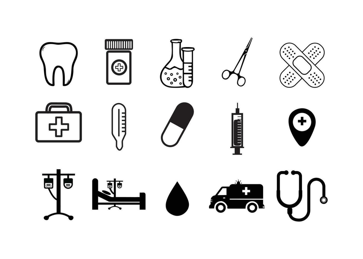 Medicine Icon Vector Illustration Medicine Vector Illustration