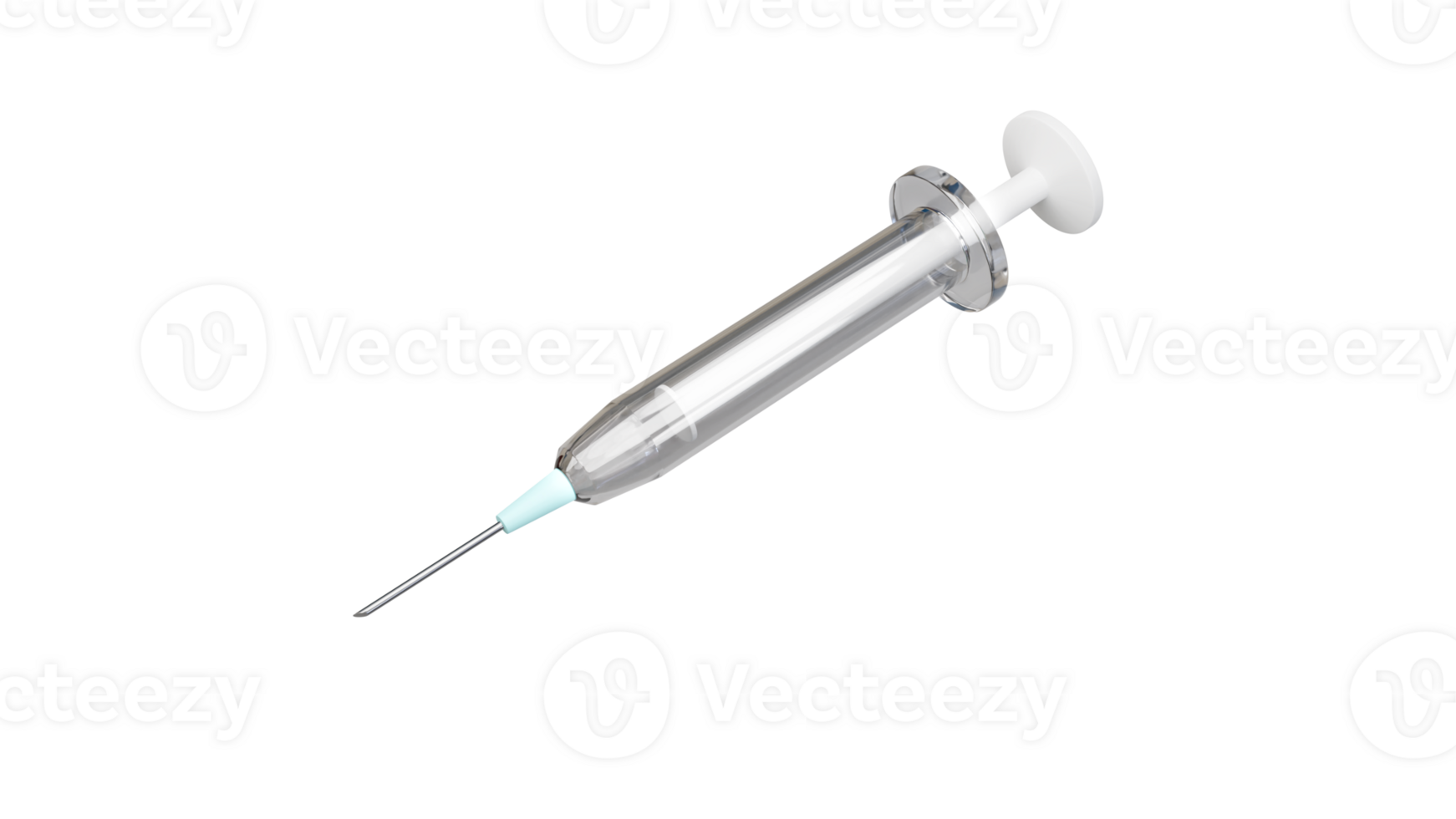 3D rendering of syringe injection, Medical equipment concept 29128571 PNG