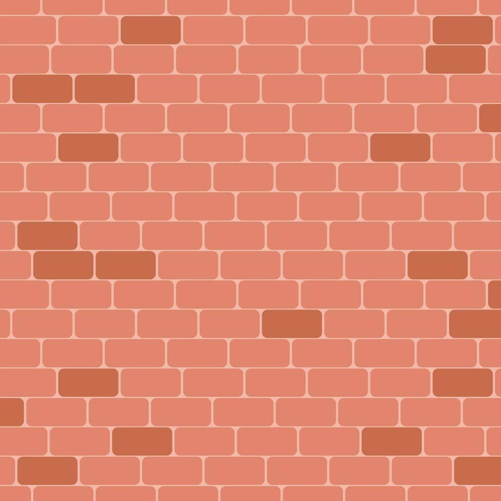 Brown Brick Wall Texture Background vector