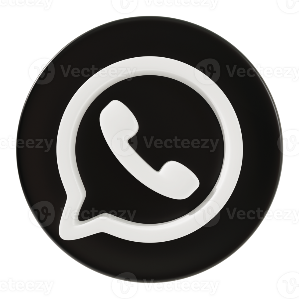 Telefon Symbol 3d Wiedergabe. png