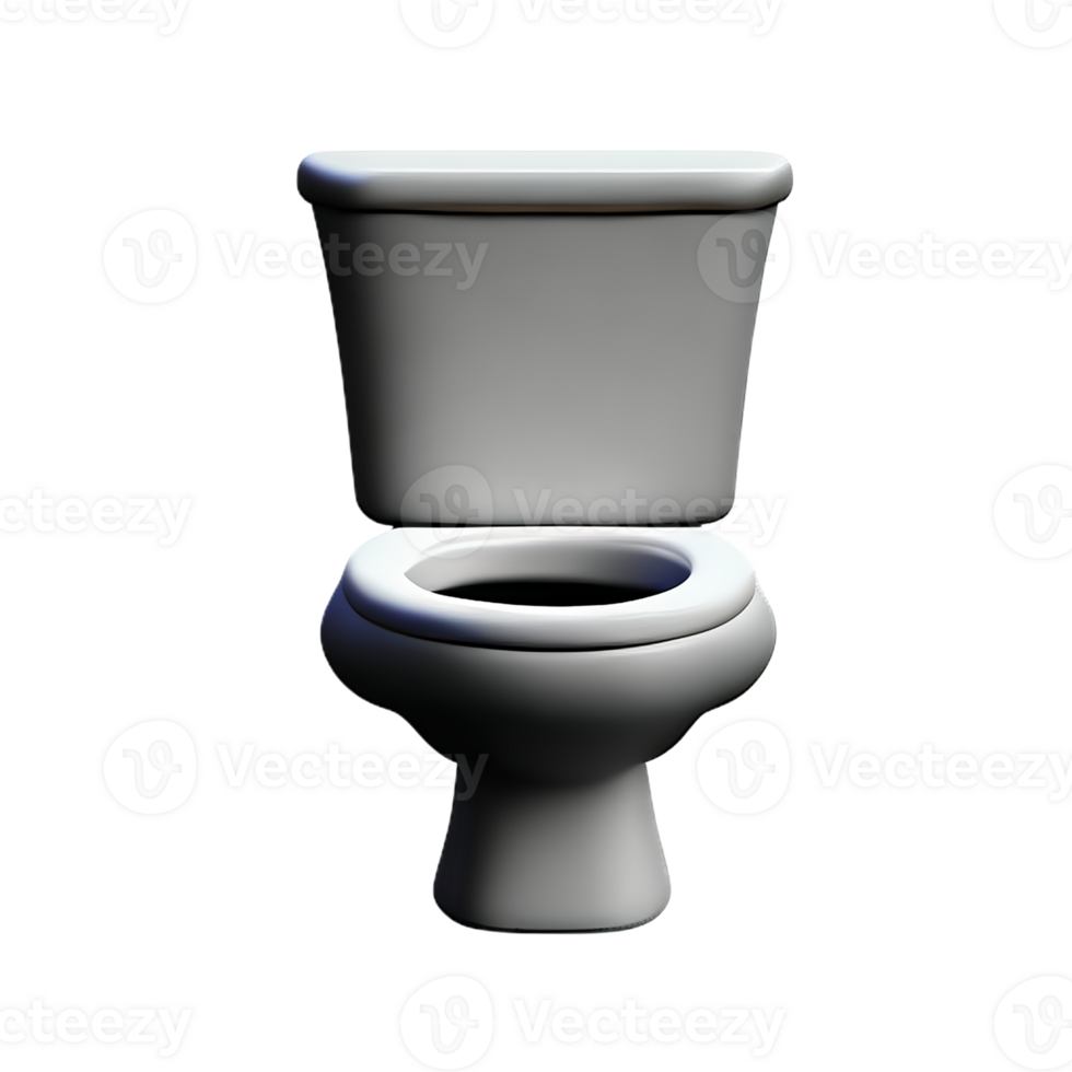 toilette siège 3d le rendu icône illustration png