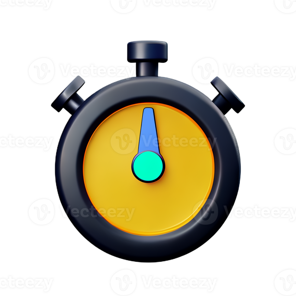 timer 3d rendering icon illustration 29129016 PNG
