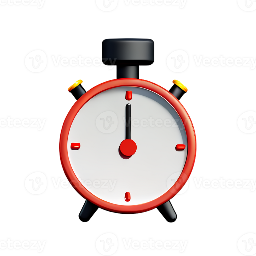 timer 3d rendering icon illustration 29129048 PNG