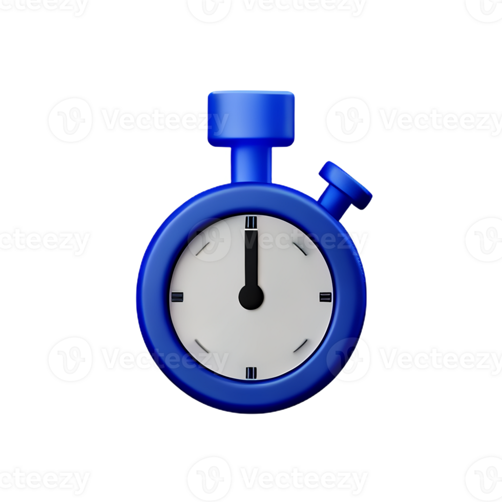 timer 3d rendering icon illustration 29129056 PNG
