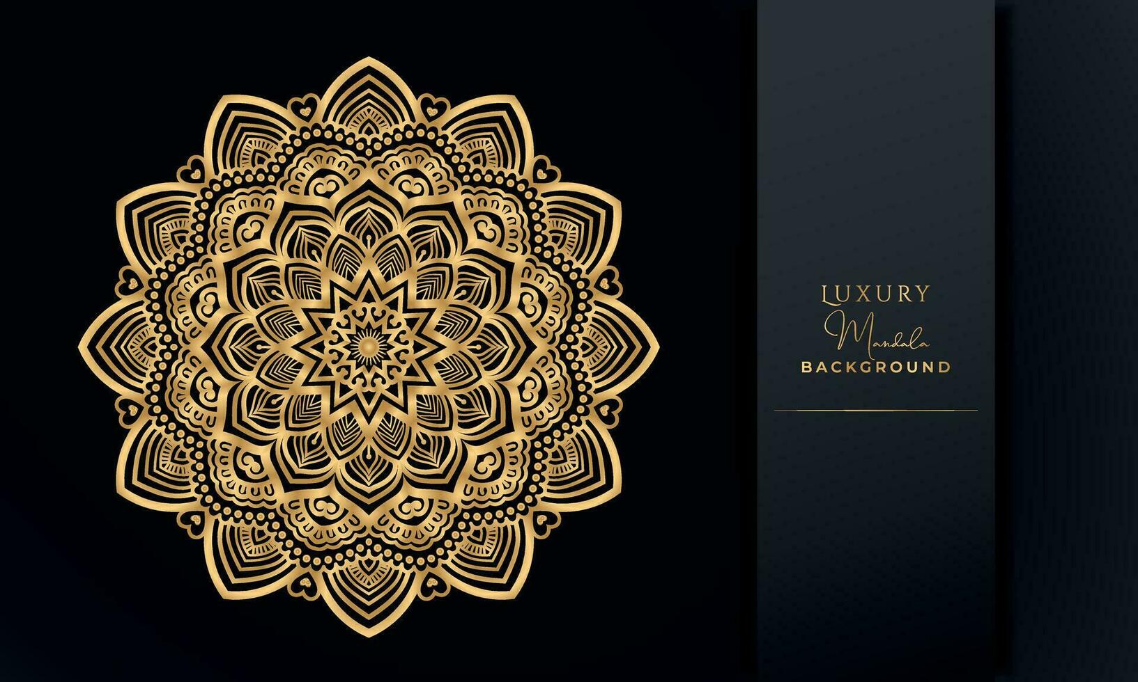 Luxury mandala background with golden pattern style ornament elegant invitation wedding card, invitation, backdrop, luxury style vector illustration design.