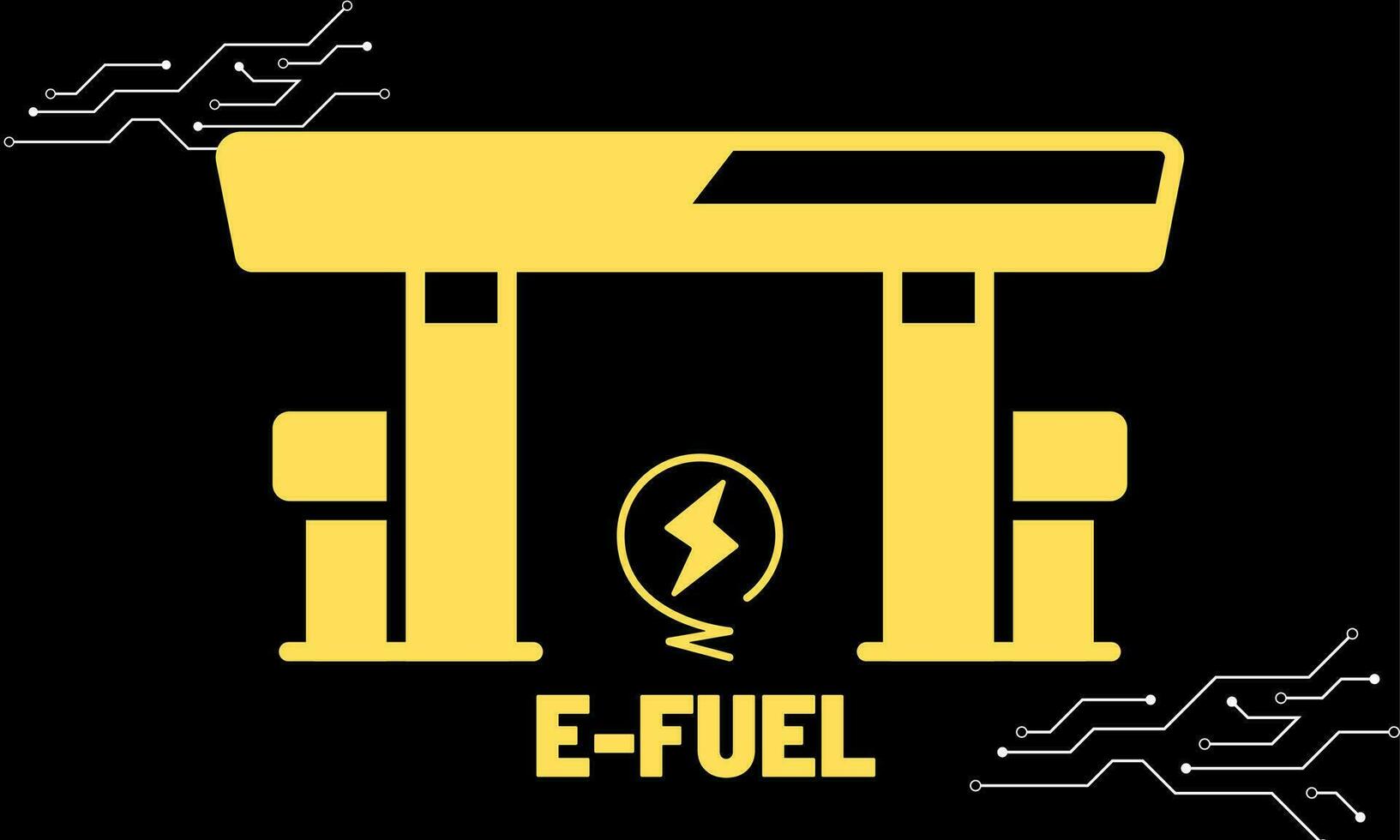 Electrofuels or e-fuels or synthetic fuels are an emerging class of carbon neutral fuels that are made from renewable sources vector. vector