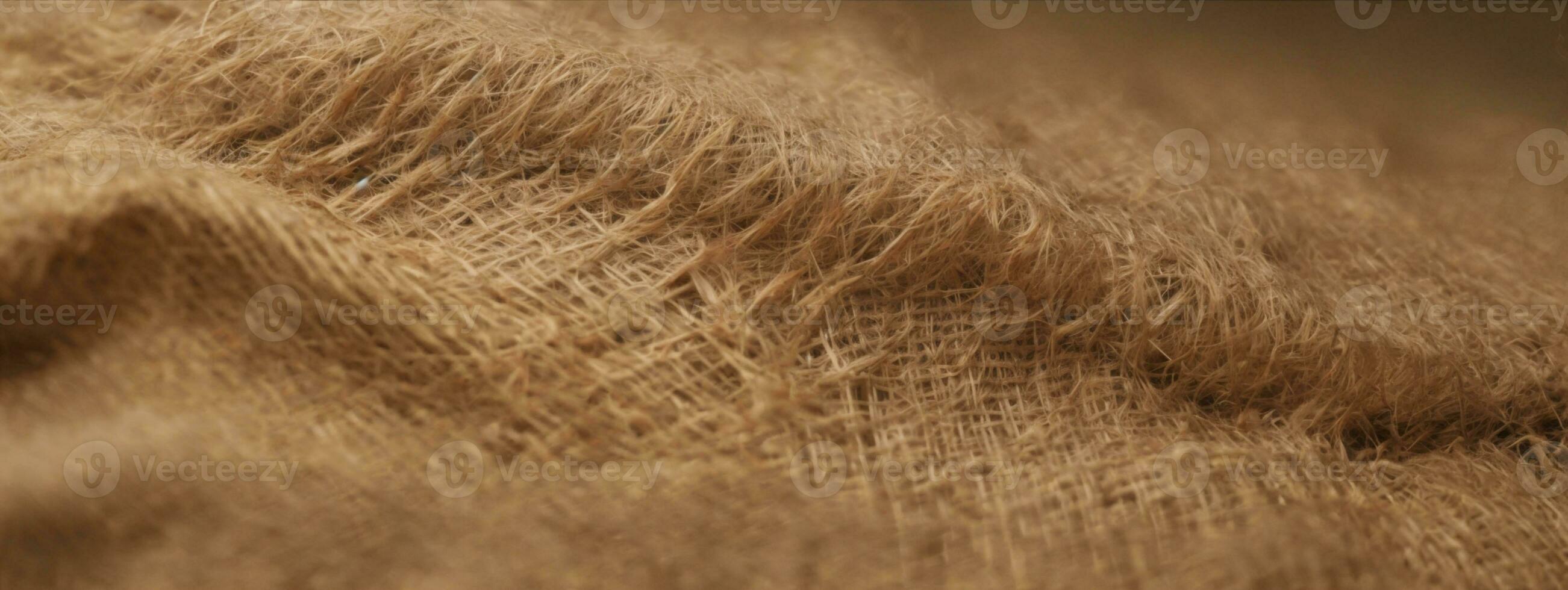 Hessian texture natural color background. AI generated photo