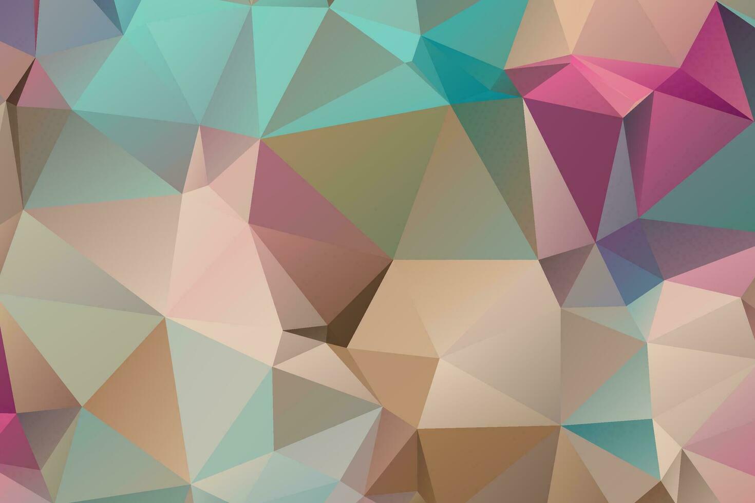 low poly background design vector