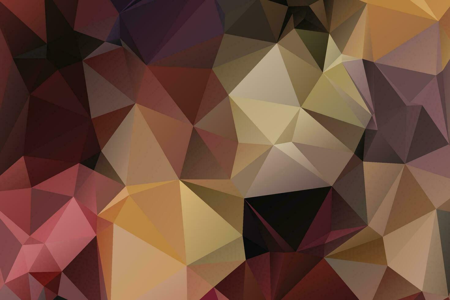 low poly background design vector