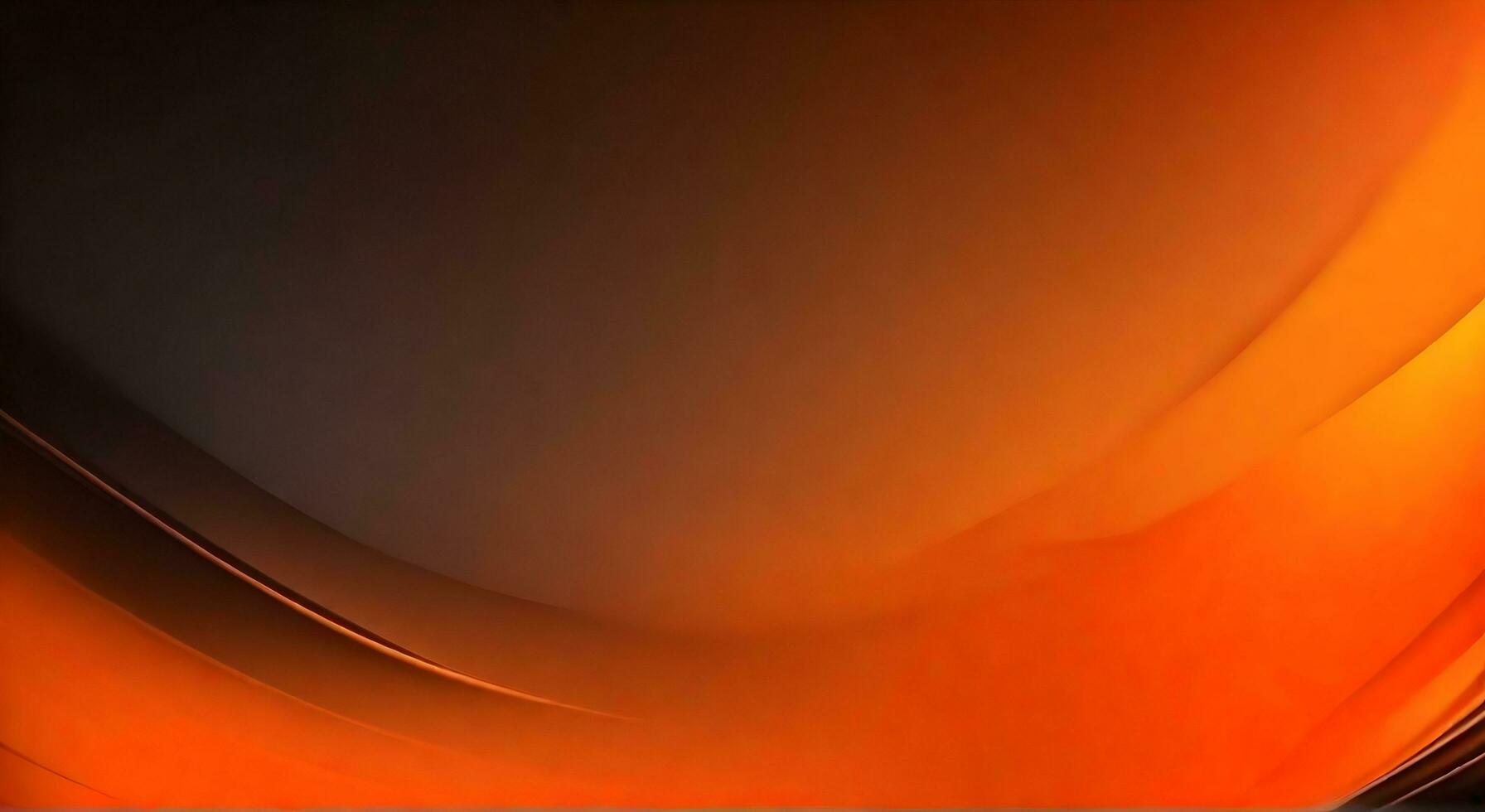 Orange color grainy gradient luminous color splash abstract background. AI Generative photo