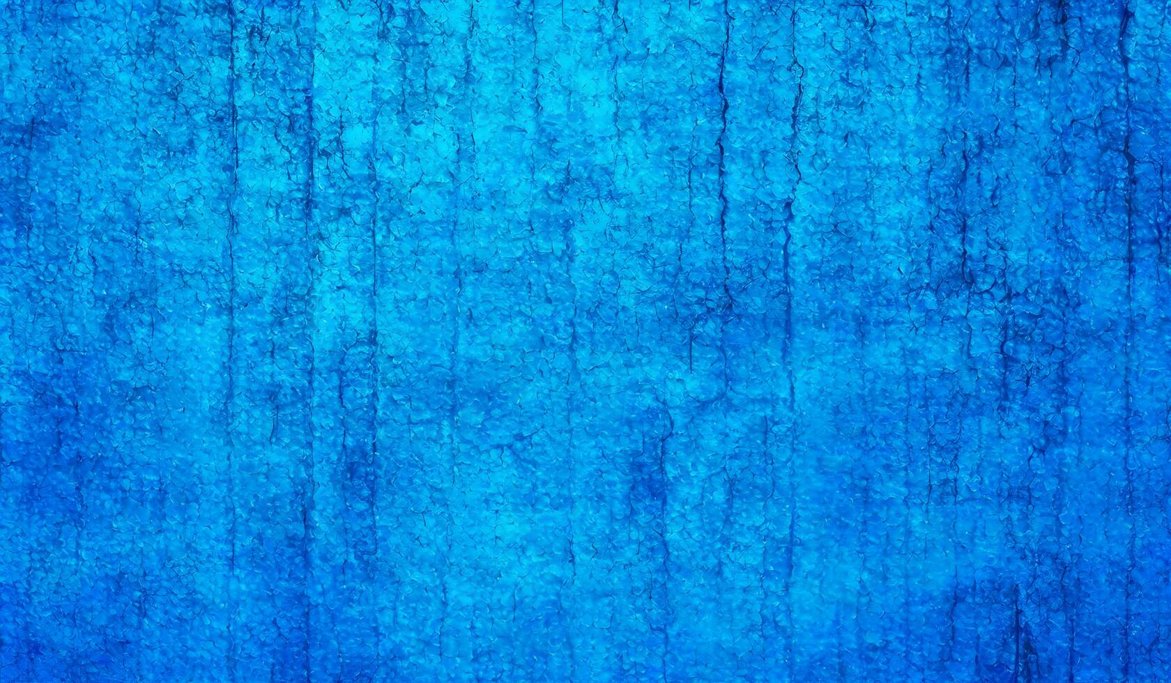 Neon blue distressed texture abstract background. AI Generative photo