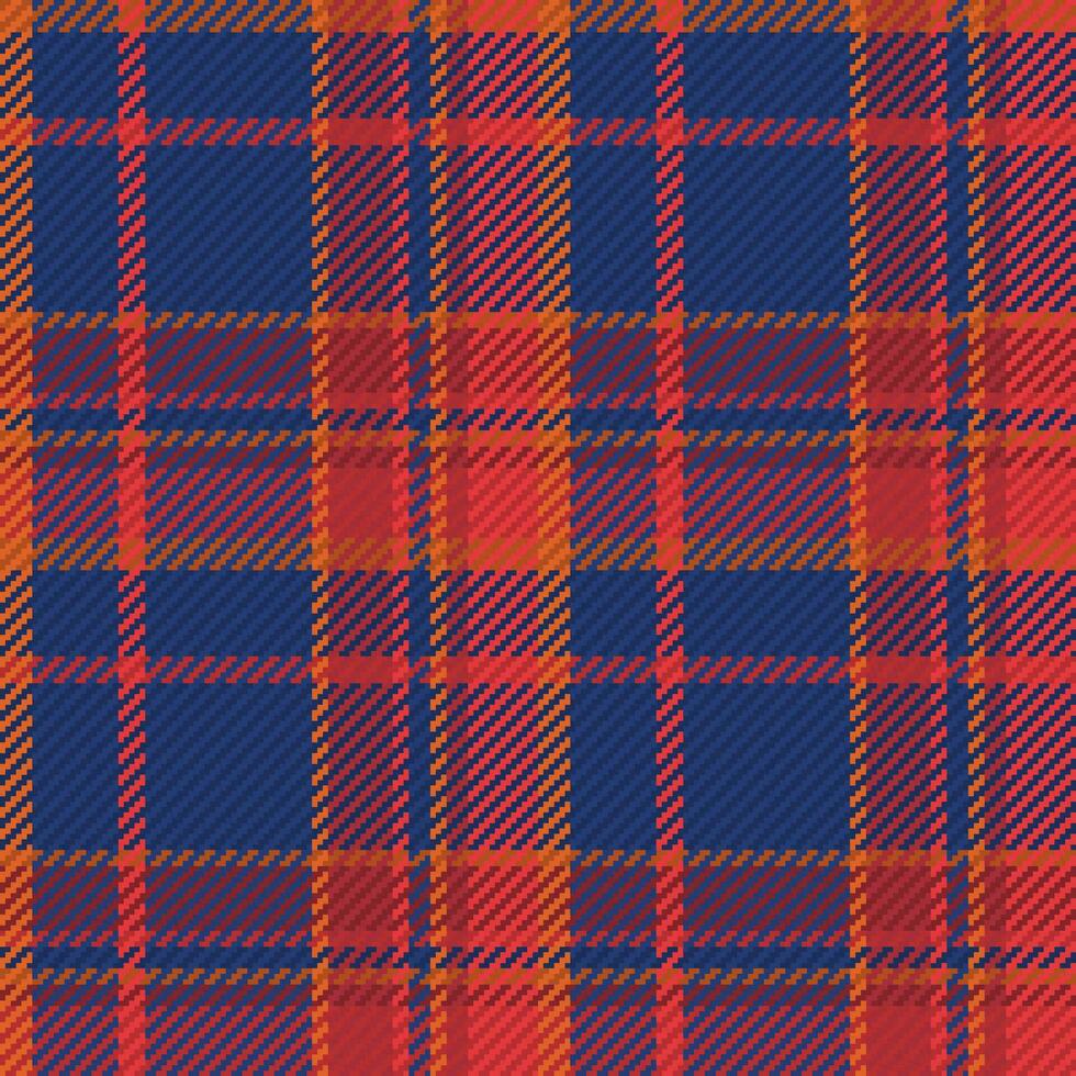 Seamless pattern of scottish tartan plaid. Repeatable background with check fabric texture. Vector backdrop striped textile print.