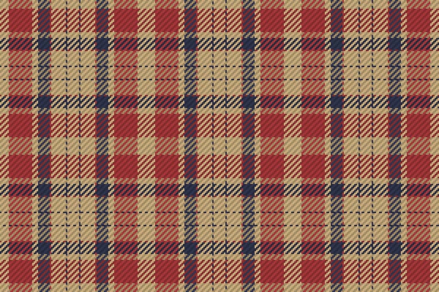 Seamless pattern of scottish tartan plaid. Repeatable background with check fabric texture. Vector backdrop striped textile print.