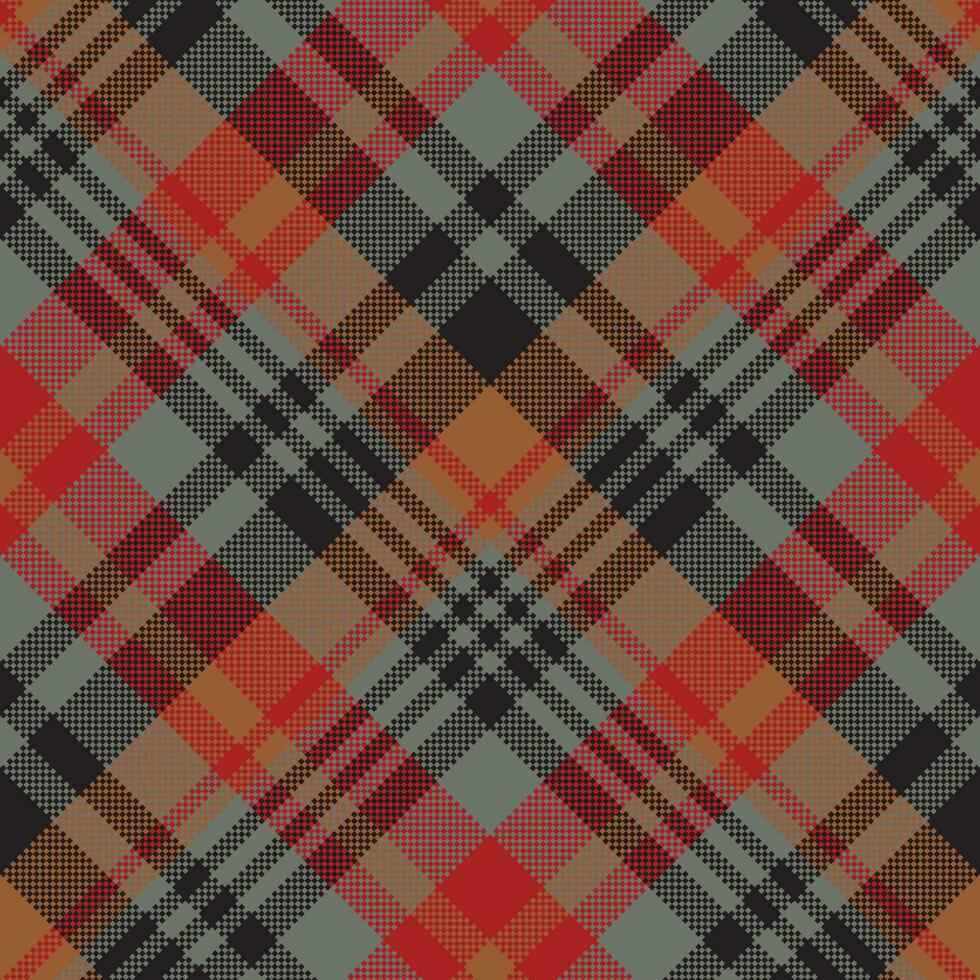 Abstract tartan seamless pattern. Vector illustration.