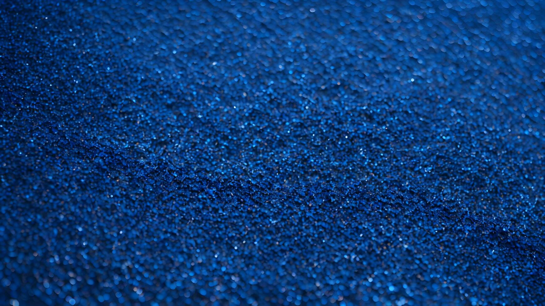 Abstract bright glitter blue background. AI Generative photo