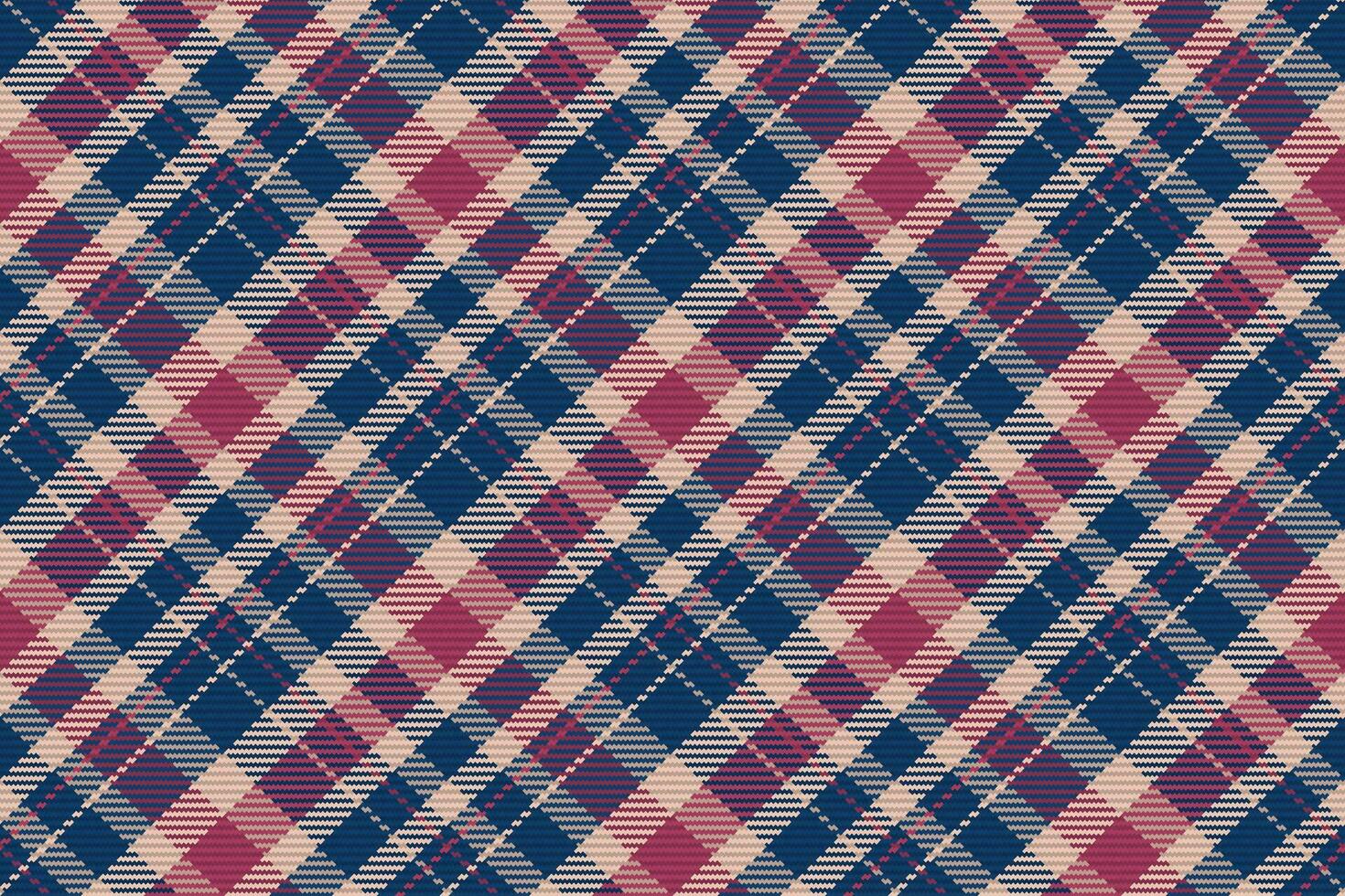 Seamless pattern of scottish tartan plaid. Repeatable background with check fabric texture. Vector backdrop striped textile print.