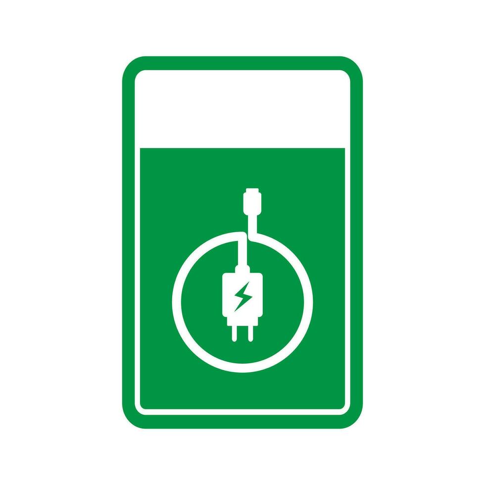vector illustration of electric charger sign. 29131521 Vector Art at