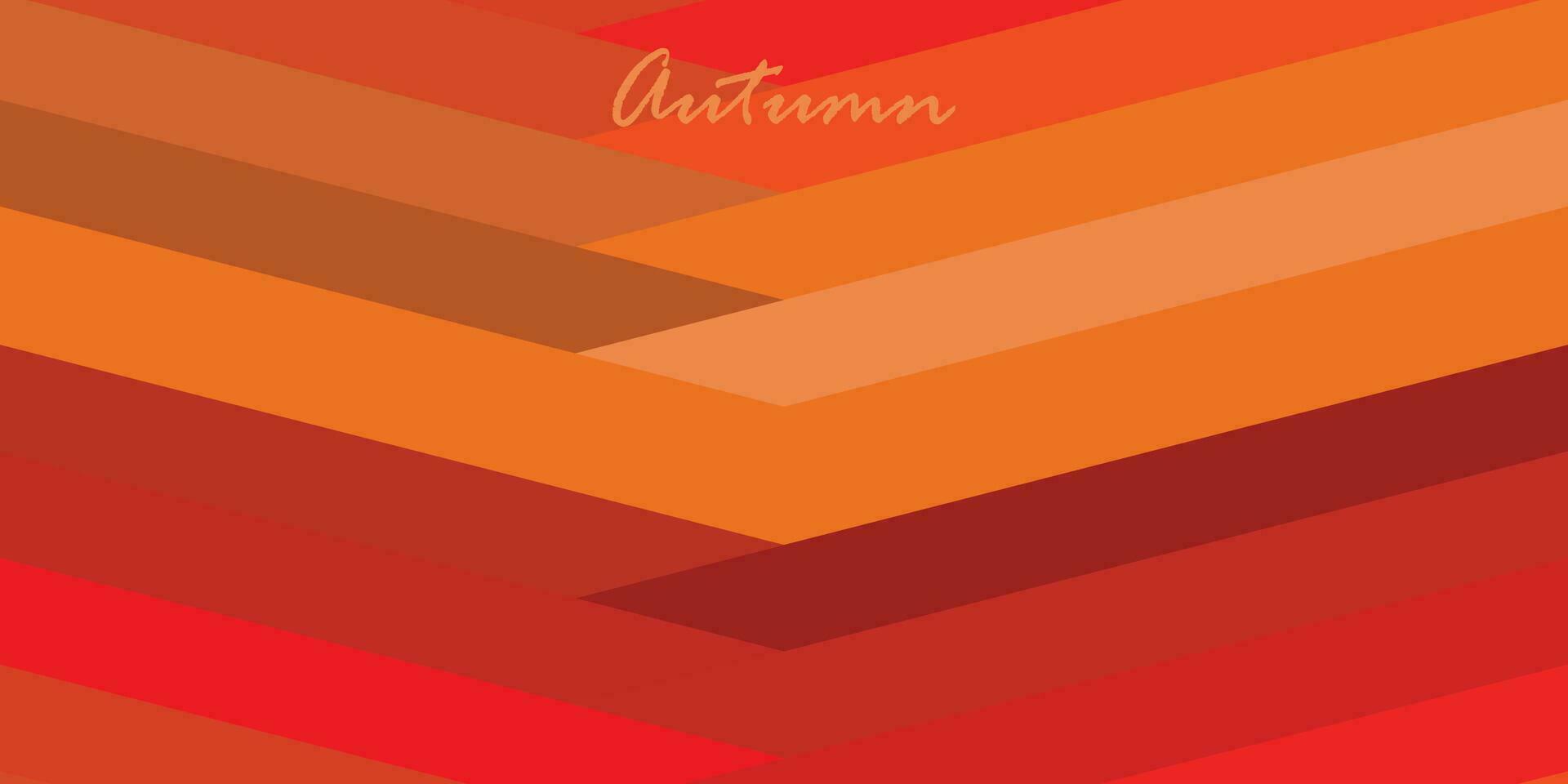 Abstract background design with an autumn theme. vector