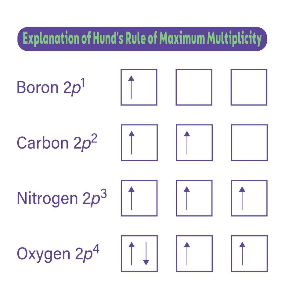 Hund's Rule of Explanation Maximum Multiplicity vector
