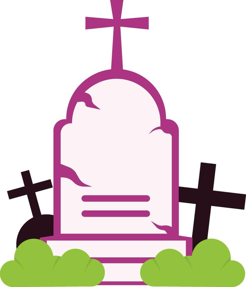 Halloween Gravestone 2 Illustration vector