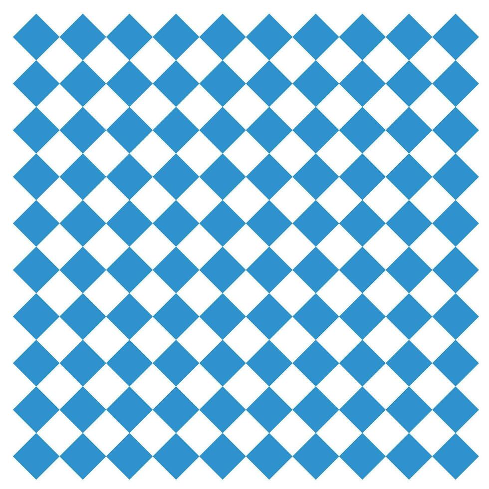 Octoberfest pattern. October munich fest background. Rhomb octoberfest blue ornament vector