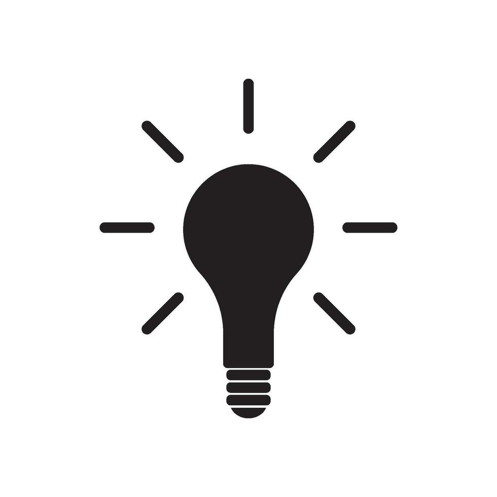 idea icon vector