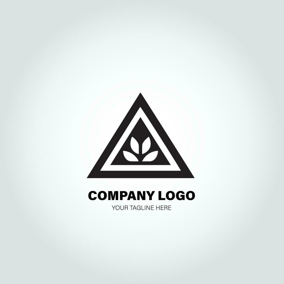 empresa logo con girar formas, en el estilo de minimalista monocromo, negro y blanco, simple, plantilla diseño estilo vector