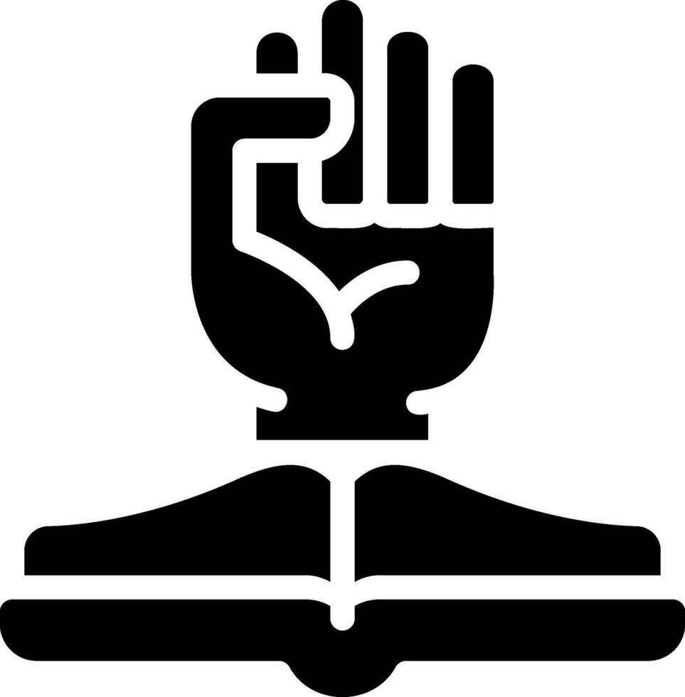 empowerment glyph icon vector