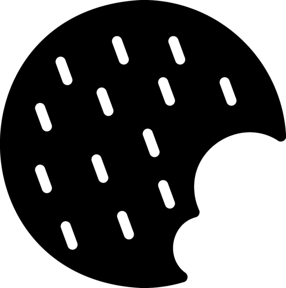 cookies glyph icon vector