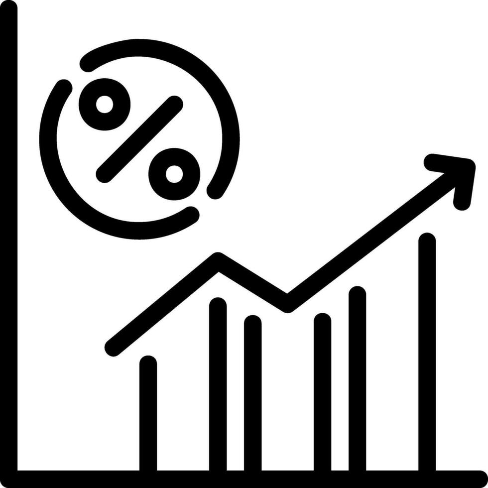 yield line icon vector