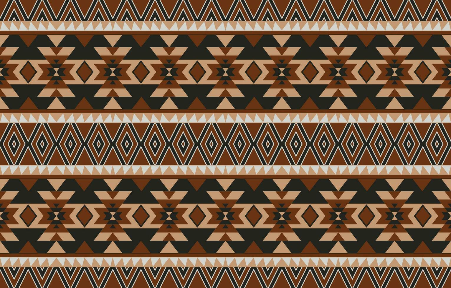 Ethnic abstract ikat art. Aztec ornament print. geometric ethnic pattern seamless  color oriental.  Design for background ,curtain, carpet, wallpaper, clothing, wrapping, Batik, vector illustration.