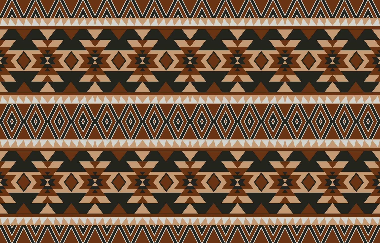 Ethnic abstract ikat art. Aztec ornament print. geometric ethnic pattern seamless  color oriental.  Design for background ,curtain, carpet, wallpaper, clothing, wrapping, Batik, vector illustration.