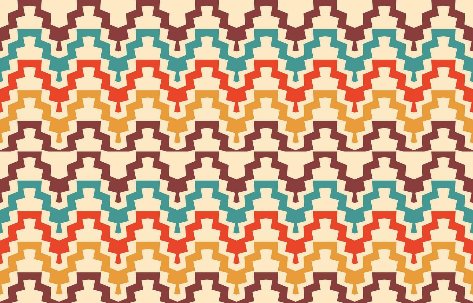 étnico resumen ikat Arte. azteca ornamento impresión. geométrico étnico modelo sin costura color oriental. diseño para antecedentes ,cortina, alfombra, fondo de pantalla, ropa, envase, batik, vector ilustración.