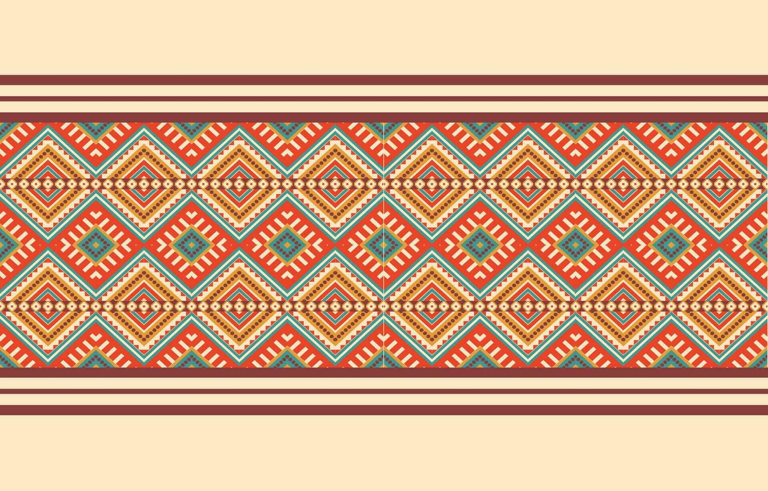 étnico resumen ikat Arte. azteca ornamento impresión. geométrico étnico modelo sin costura color oriental. diseño para antecedentes ,cortina, alfombra, fondo de pantalla, ropa, envase, batik, vector ilustración.