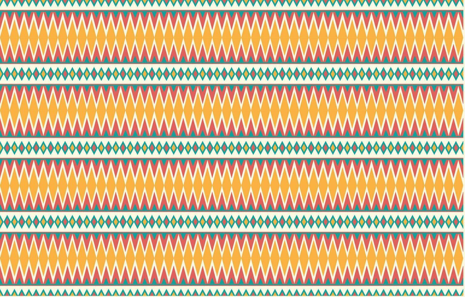 Ethnic abstract ikat art. Aztec ornament print. geometric ethnic pattern seamless  color oriental.  Design for background ,curtain, carpet, wallpaper, clothing, wrapping, Batik, vector illustration.