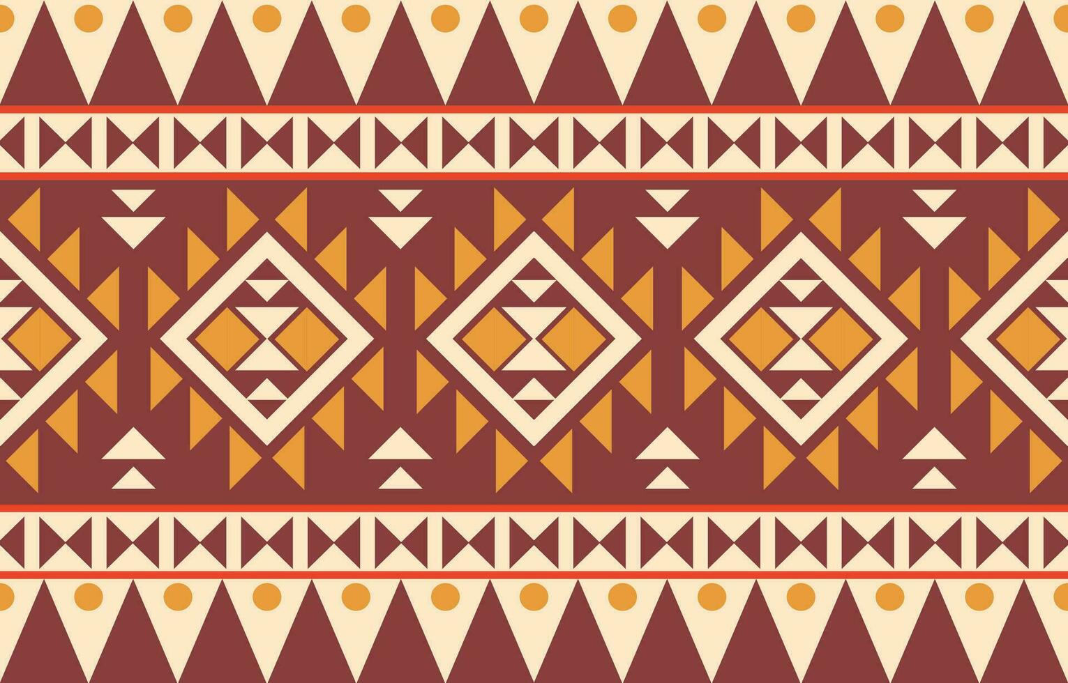 Ethnic abstract ikat art. Aztec ornament print. geometric ethnic pattern seamless  color oriental.  Design for background ,curtain, carpet, wallpaper, clothing, wrapping, Batik, vector illustration.