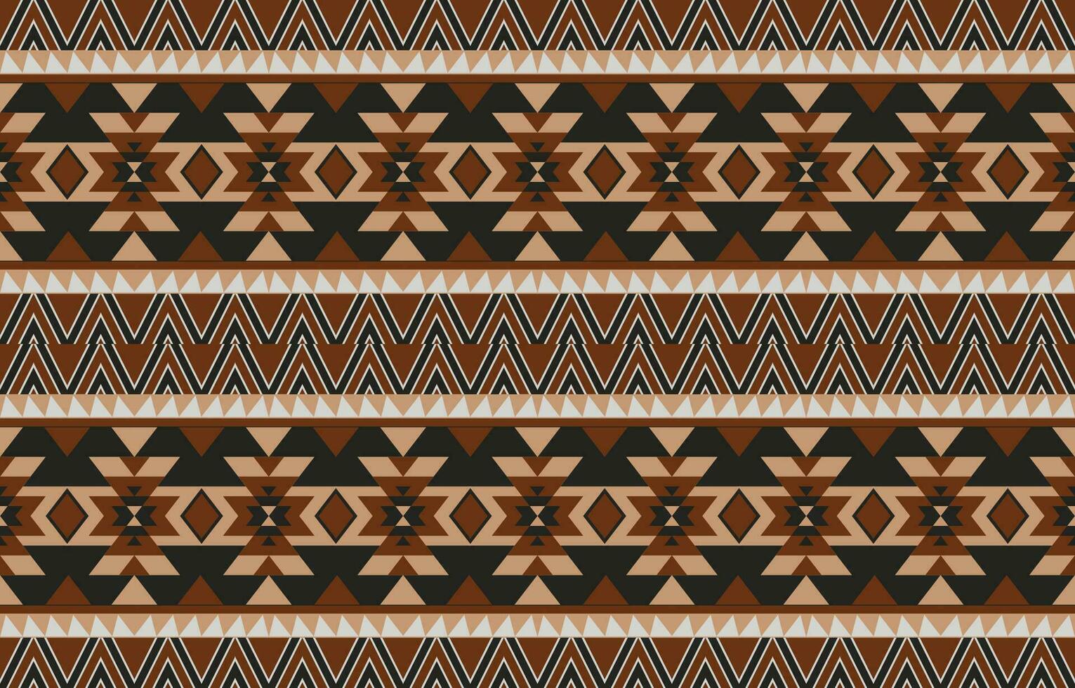 Ethnic abstract ikat art. Aztec ornament print. geometric ethnic pattern seamless  color oriental.  Design for background ,curtain, carpet, wallpaper, clothing, wrapping, Batik, vector illustration.