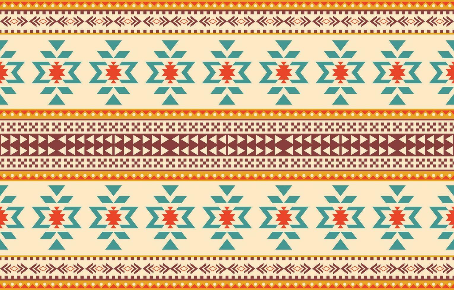 Ethnic abstract ikat art. Aztec ornament print. geometric ethnic pattern seamless  color oriental.  Design for background ,curtain, carpet, wallpaper, clothing, wrapping, Batik, vector illustration.