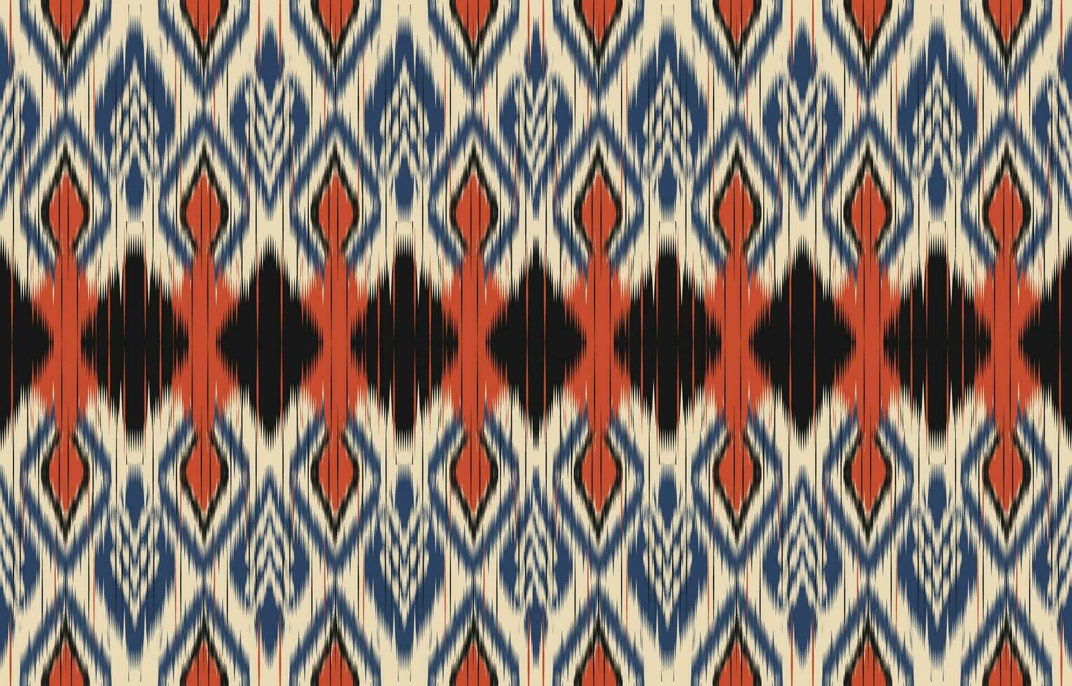Ethnic abstract ikat art. Aztec ornament print. geometric ethnic pattern seamless  color oriental.  Design for background ,curtain, carpet, wallpaper, clothing, wrapping, Batik, vector illustration.