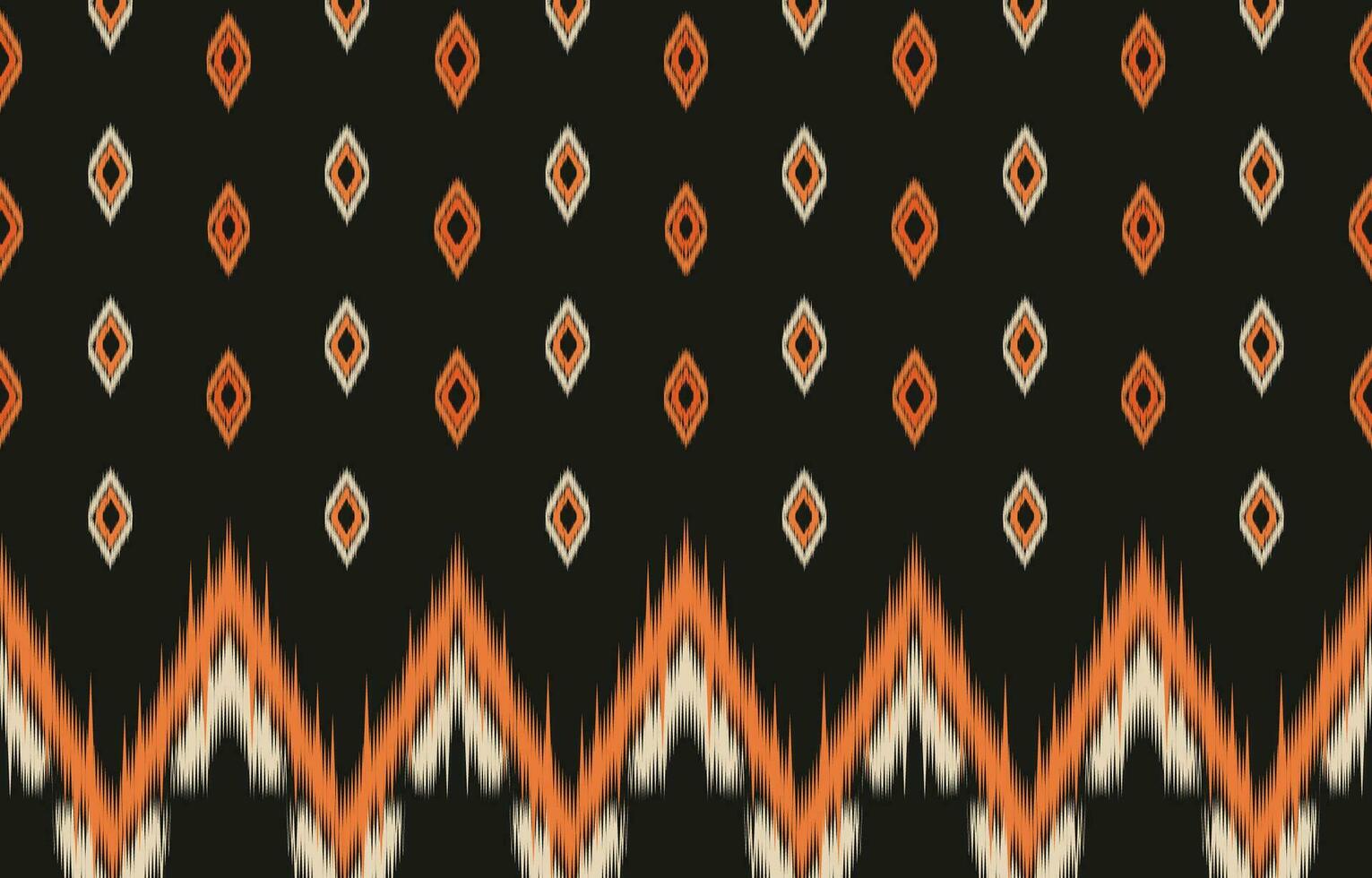 Ethnic abstract ikat art. Aztec ornament print. geometric ethnic pattern seamless  color oriental.  Design for background ,curtain, carpet, wallpaper, clothing, wrapping, Batik, vector illustration.
