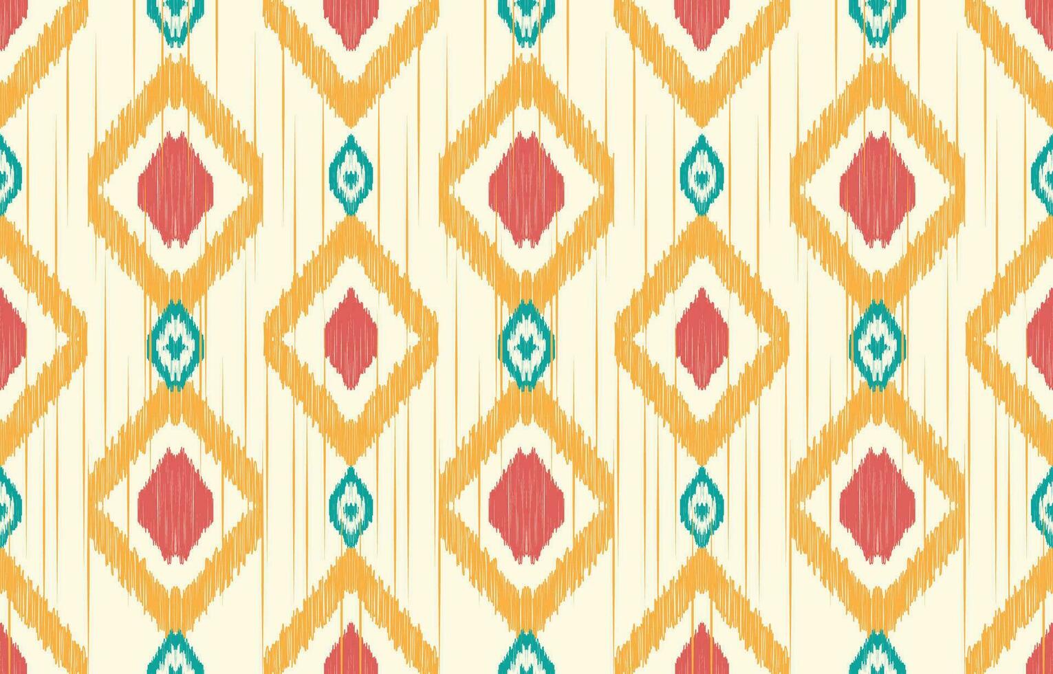Ethnic abstract ikat art. Aztec ornament print. geometric ethnic pattern seamless  color oriental.  Design for background ,curtain, carpet, wallpaper, clothing, wrapping, Batik, vector illustration.