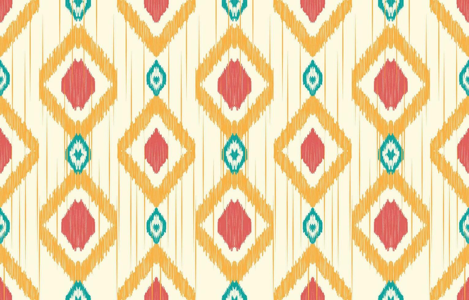 Ethnic abstract ikat art. Aztec ornament print. geometric ethnic pattern seamless  color oriental.  Design for background ,curtain, carpet, wallpaper, clothing, wrapping, Batik, vector illustration.