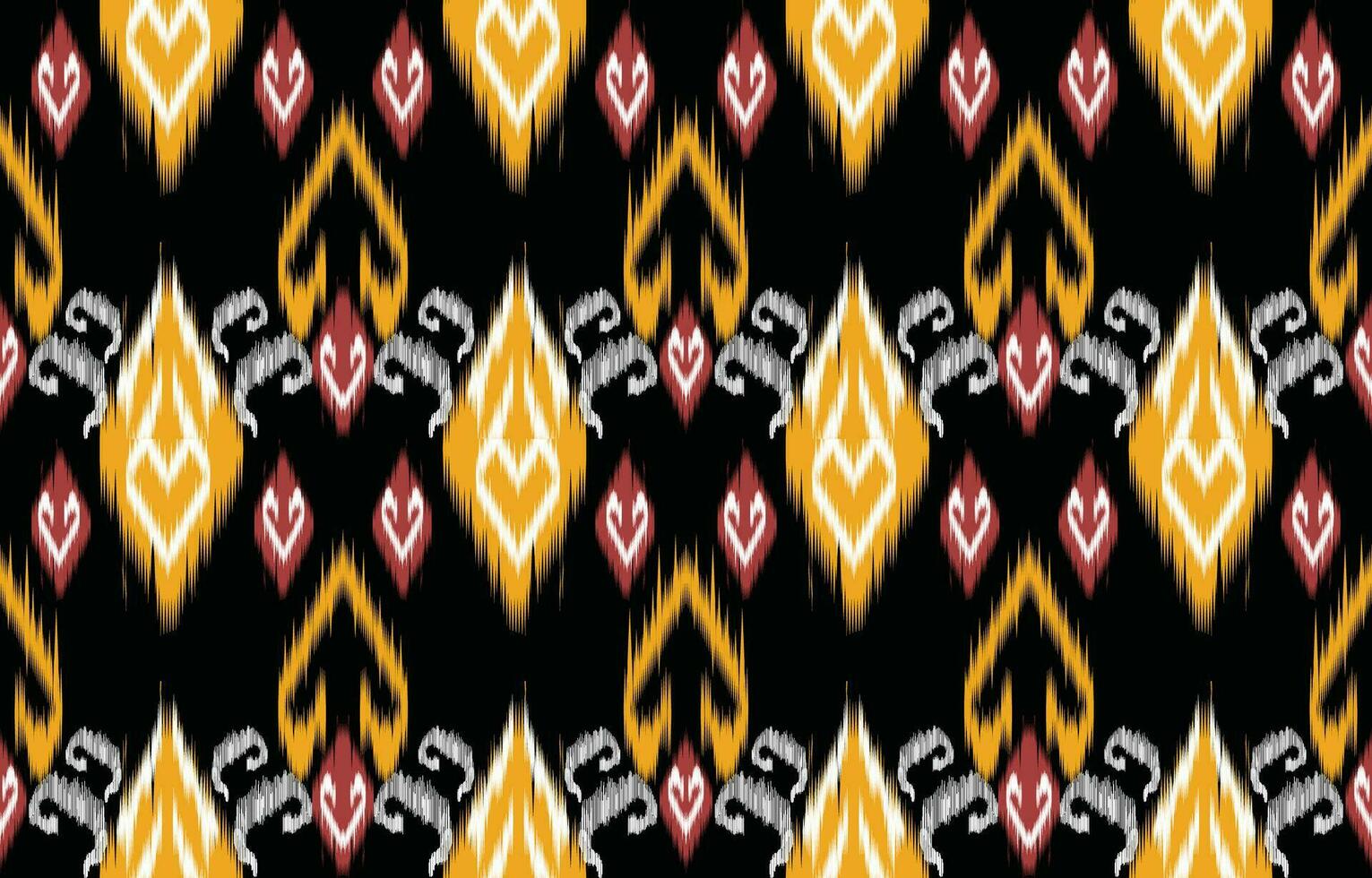 Ethnic abstract ikat art. Aztec ornament print. geometric ethnic pattern seamless  color oriental.  Design for background ,curtain, carpet, wallpaper, clothing, wrapping, Batik, vector illustration.